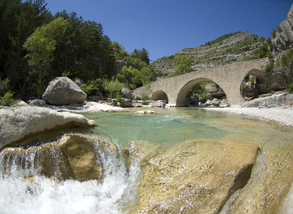 gorges de la méouge, parc des baronnies